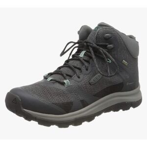 KEEN Terradora Waterproof Hiking‎ Boots Women's Gray Ankle Support Shoes US 9
